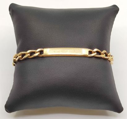 BRACELET bracelet in 750° 
yellow gold Weight:...