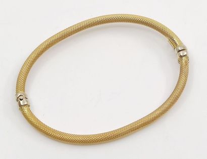BRACELET child's opening rush in yellow gold...