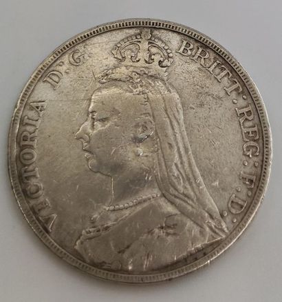 PIECE Victoria en Argent 
1891
Poids : 27,75...