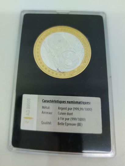PIECE de 5 euros Portugal en argent, anneau...