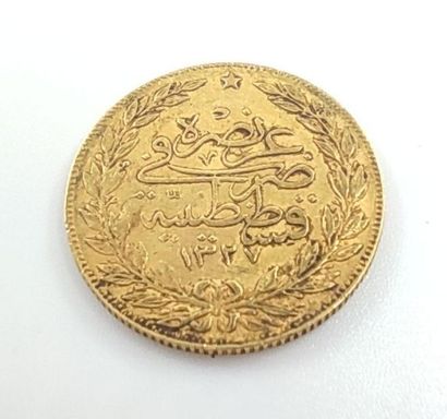 PIECE Tunisie Or 
Poids: 1, 17 g