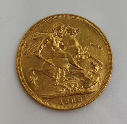 PIECE souverain or Victoria 1888
Poids :...