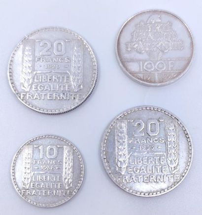 PIECE de100 francs en argent de 1989
DEUX...