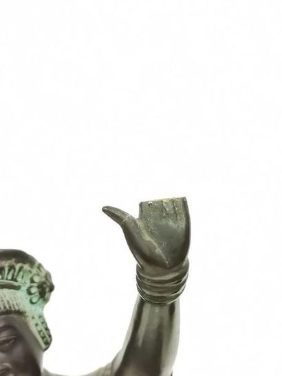 ASIAN WORK XXth CENTURY
Pair of bronze bookends...