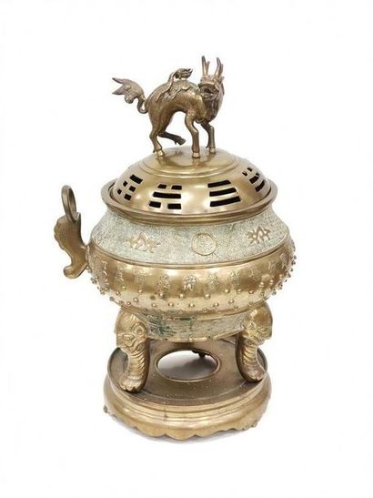 ASIAN WORK XIXth CENTURY
Important perfume...