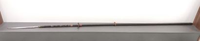 JAPAN- PERIOD EDO
Yari spear with sankaku...