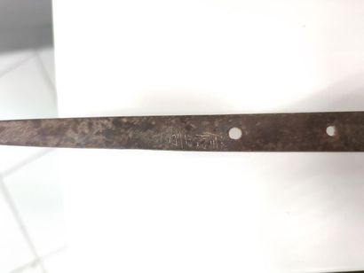 JAPAN- EDO PERIOD 
Yari lance with Sankaku...