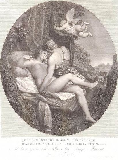 GIOVANNI FOLO (1764-1836)
Engraving representing...