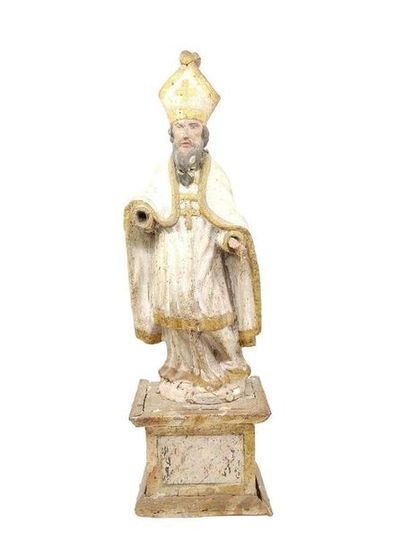FRENCH SCHOOL OF THE XIXth CENTURY
Two polychrome...