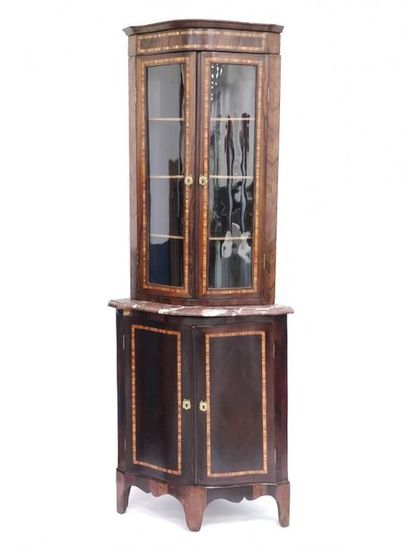 Two-body ENCOIGNURE in rosewood and light...