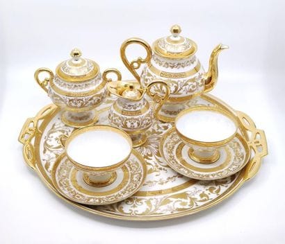 LE TALLEC PARIS (1950)
Tête à tête en porcelaine...