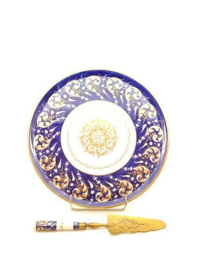 Le Tallec Paris 
Service à gateaux en porcelaine...