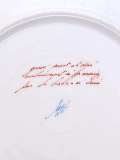 LE TALLEC PARIS (1950)
-Douze assiettes de...