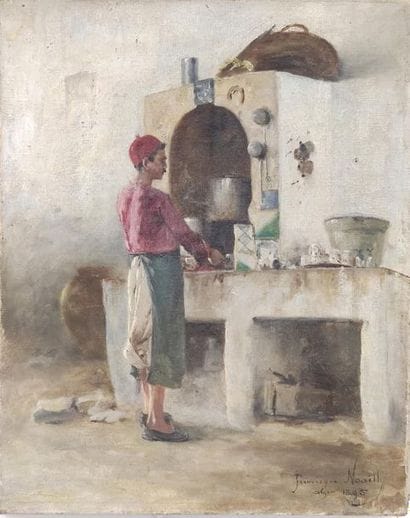 FRANCISQUE NOAILLY (1855-1942)
Le cuisinier...