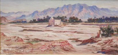 ORTEGA José (1877-1955)
La ville Biskra (Algérie)
Huile...