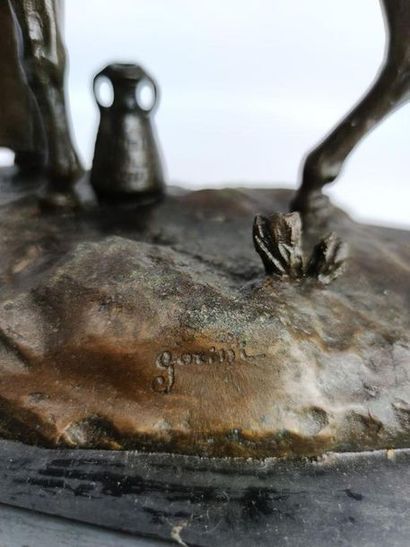 Alfonso GORINI (1921 -)
Bronze à patine brune...