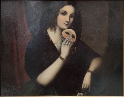 TRAVAIL du XIXème SIECLE
La femme au masque...