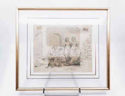 Jean Nicolas LAUGIER (1785-1875) d'après,
Le...