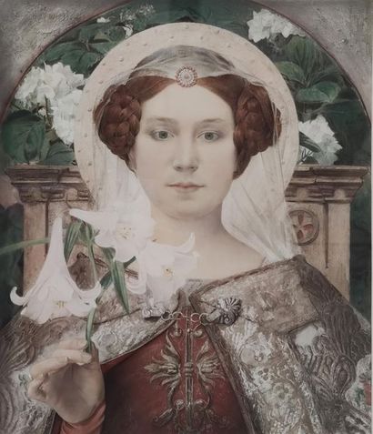 Edgar MAXENCE (1871-1964) 
Portraits of young...