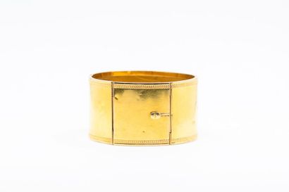 TRAVAIL FRANCAIS
IMPORTANT 750° yellow gold...