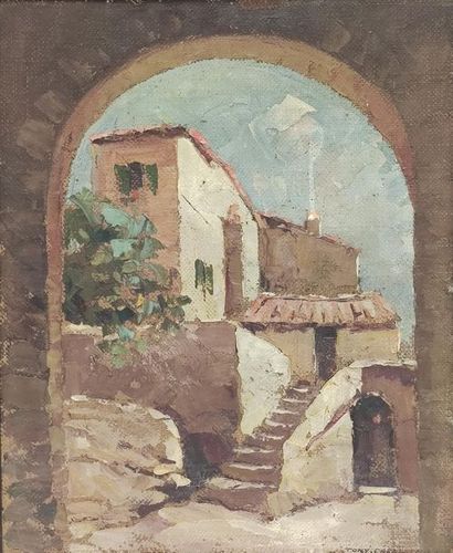 Tony CARDELLA (1898-1976) 
Les Environs de...