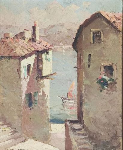 Tony CARDELLA (1898-1976) 
Les Environs de...