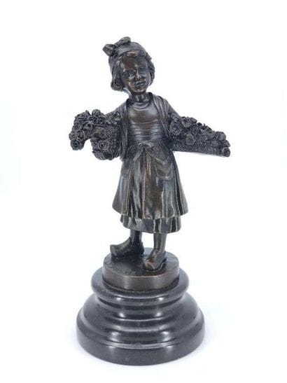 Joseph DASTE (1881-1945)
Bronze with brown...