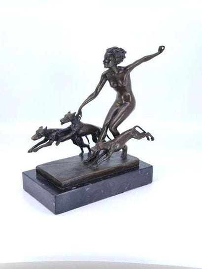Josef LORENZL (1892-1950)
Bronze with brown...