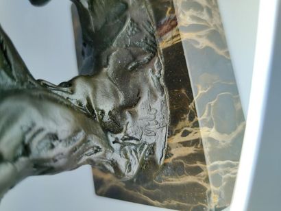 Milo MARTIN (1893-1970)
Bronze with brown...