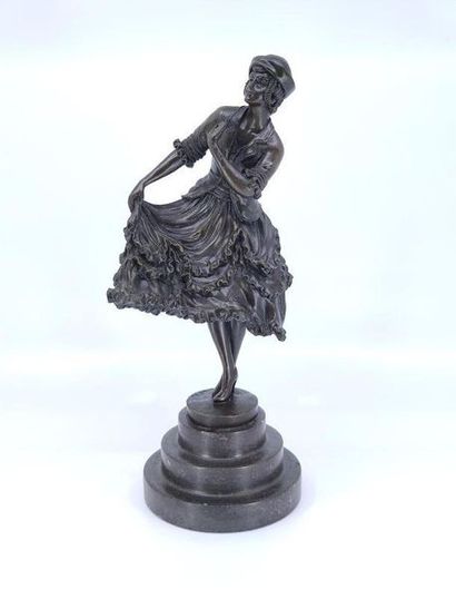 Claire COLINET (1880-1950)
Bronze with brown...