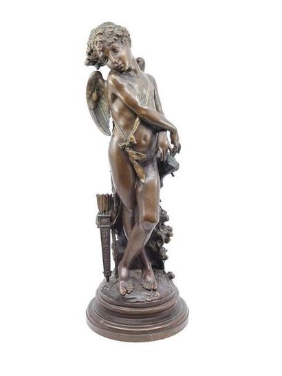Jean BALLONI (XIXe/ XXe)
L'Amour captif
Bronze...