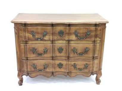 Walnut crossbow COMMODE opening by three...
