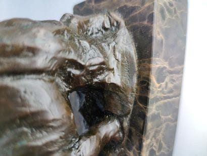 WORK Xxth CENTURY
Bronze with brown patina...