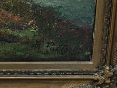 Marguerite PORTIER (1893-1992)
Paysage du...