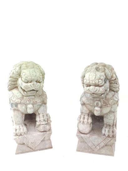 MODERN ASIAN WORK
Two important hard stone...