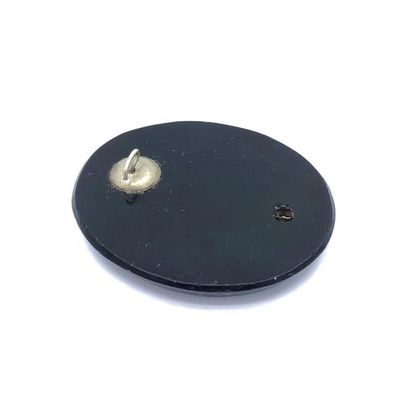 Oval onyx and micromosaic PLATE representing...