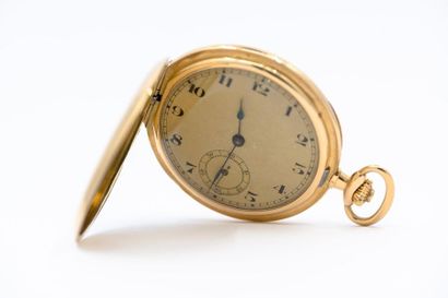 WATCH soap bar in 750° yellow gold, seconds...
