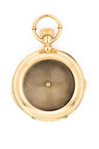IMPORTANT Soapette WATCH in 750° yellow gold,...