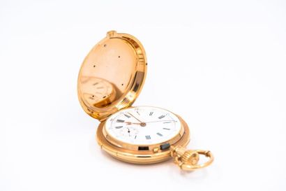 IMPORTANT Soapette WATCH in 750° yellow gold,...