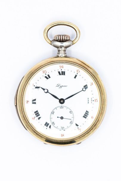 DYPSA
IMPORTANT silver gusset watch, white...