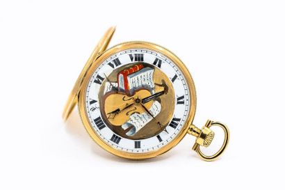 ZENITH
Pocket watch in 750° yellow gold,...