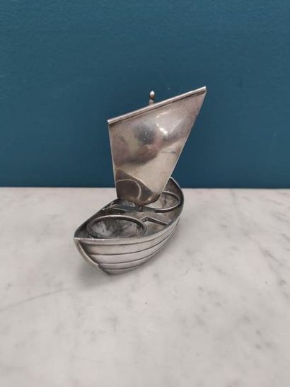 GALLIA
LIVING ROOM STAND in silver metal...