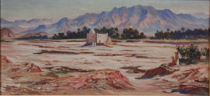 ORTEGA José (1877-1955)
La ville Biskra (Algeria)
Oil...