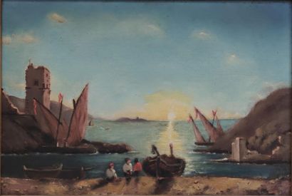 GARREL. G (1889)
Animated seaside in the...