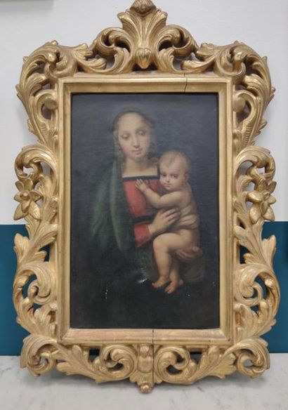 Italian work of the XIXth century
Virgin...