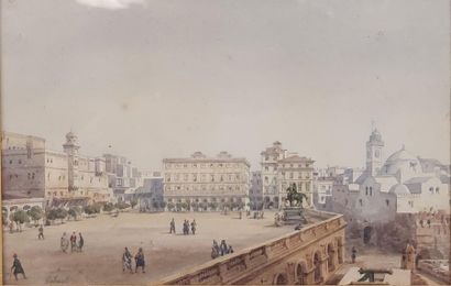 Gaspard GOBAUT (1814-1882)
Place d'Alger...