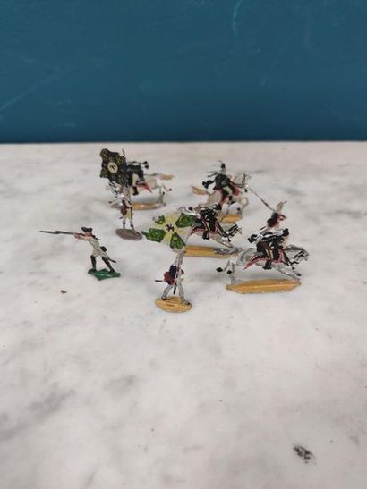 COLLECTION of soldiers of the Empire Wars...