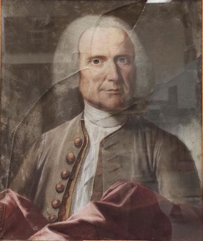 KRAUS François Antoine 
Gouache on paper
Portrait...