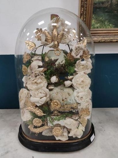 BOUQUET DE MARIEE
Sous globe
Hauteur globe...