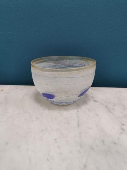 ANNA EHNER,KOSTA BODA
Coupe en verre à décor...